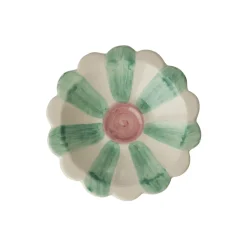 RICE Kleine Keramik Dipschale handbemalt