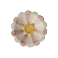 RICE Kleine Keramik Dipschale handbemalt