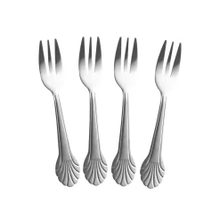 RICE Kuchengabel Rostfreier Stahl 4er