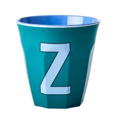 RICE Melamin Becher Buchstaben