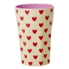 RICE Melamin Becher Darling Hearts