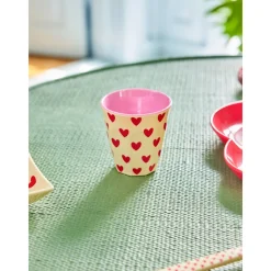 RICE Melamin Becher Darling Hearts