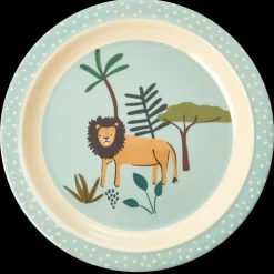 Kinder RICE Melamin Kinder Teller Jungle Animals