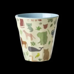 RICE Melamin Kinderbecher Sweet Jungle Print