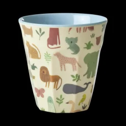 RICE Melamin Kinderbecher Sweet Jungle Print