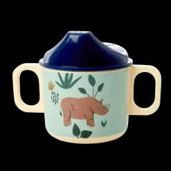 Kinder RICE Melamin Schnabelbecher Jungle Animals