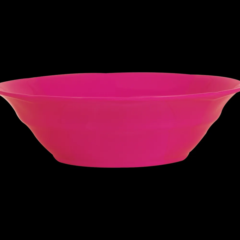 RICE Melamin Suppenteller einfarbig