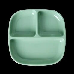 RICE Melamin Teller Kids mit 3er Einteilung