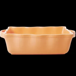 RICE Rechteckige Auflaufform aus Steingut