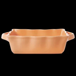 RICE Rechteckige Auflaufform aus Steingut