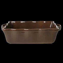 RICE Rechteckige Auflaufform aus Steingut