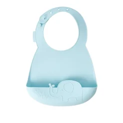 Kinder RICE Silikon Lätzchen mit Auffangschale