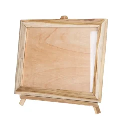 skandeko Teakholz-Bilderrahmen mit Ständer L